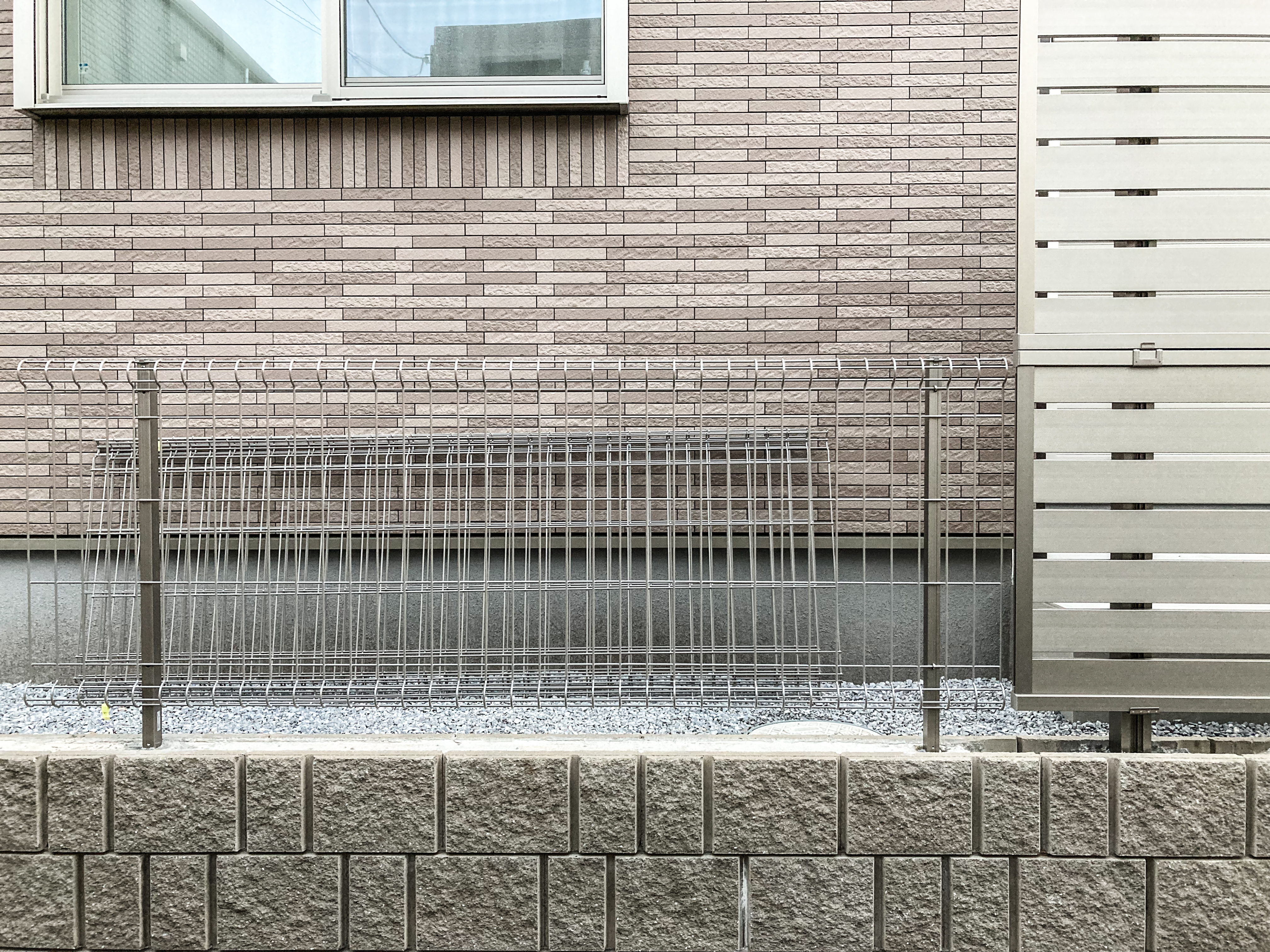ブロックフェンス施工イメージ